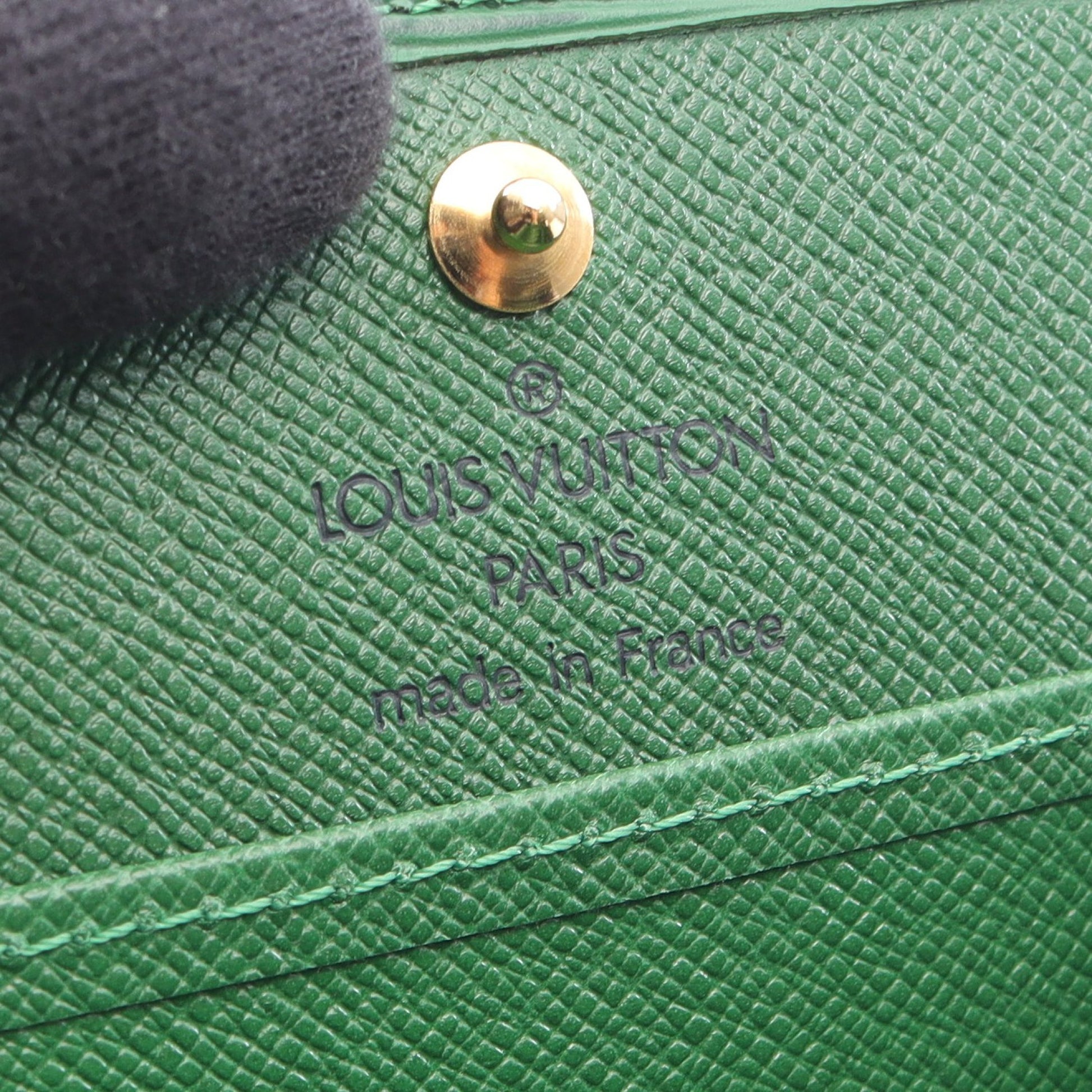 ポルトモネ ボワット エピ ボルネオグリーン コインケース レザー グリーン ルイヴィトン 財布・小物 LOUIS VUITTON