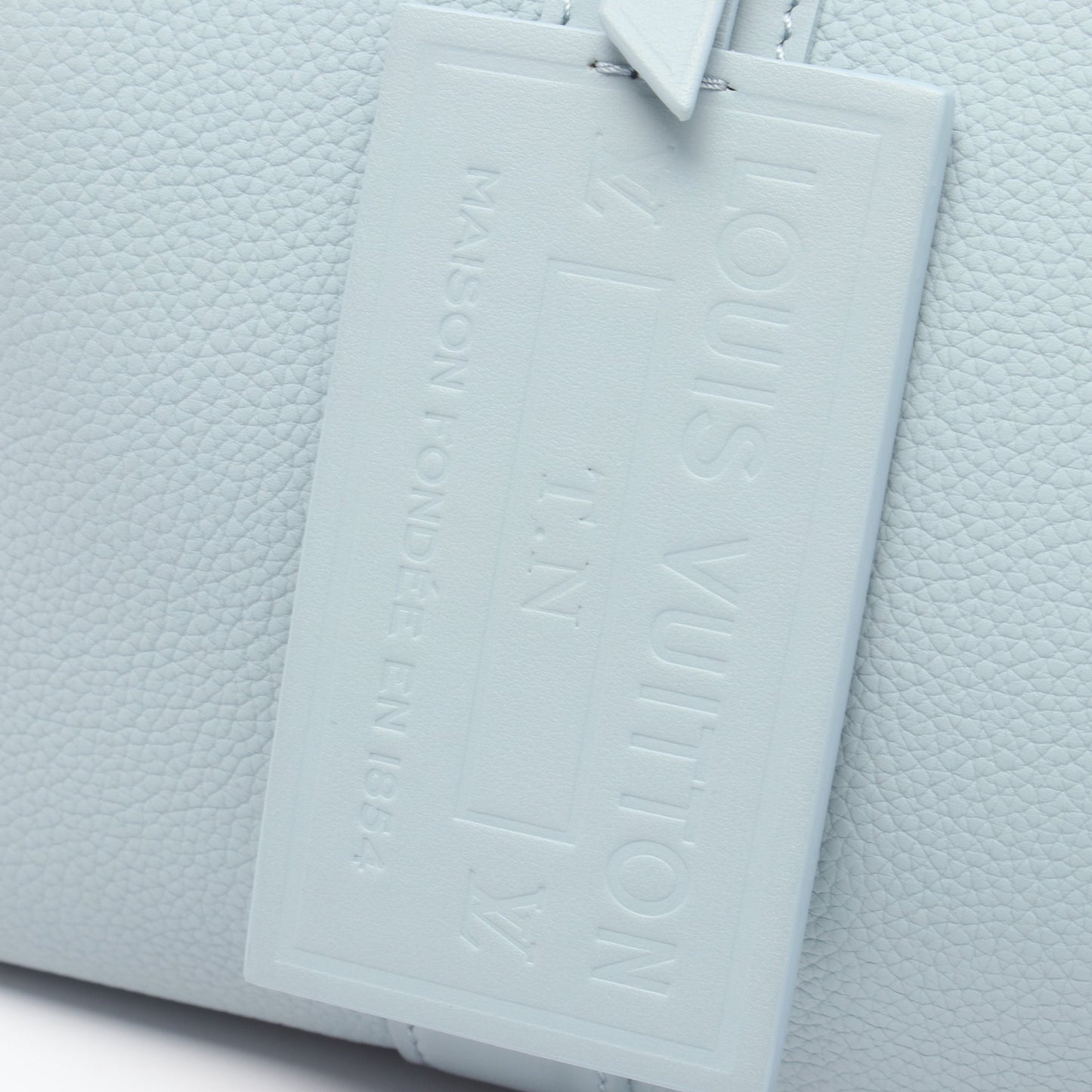 シティ キーポル トリヨンレザー ブルーヌアージュ ショルダーバッグ レザー ライトブルー ルイヴィトン バッグ LOUIS VUITTON