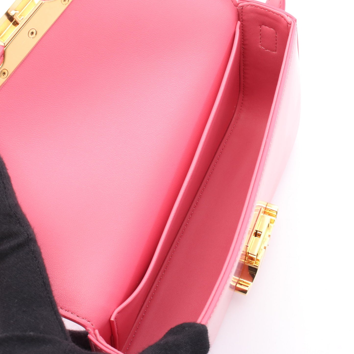 クロード トリオンフ ワンショルダーバッグ レザー ピンク セリーヌ バッグ CELINE