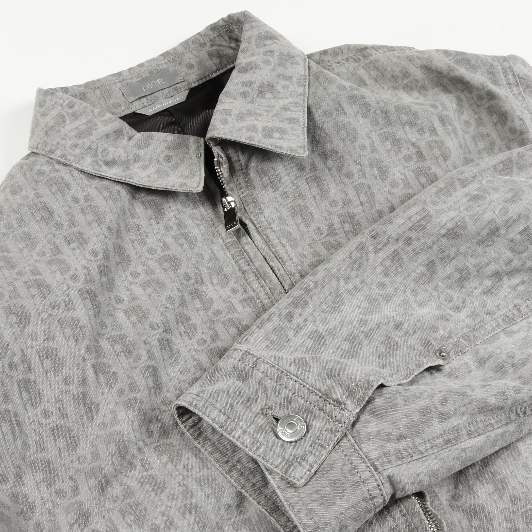 オブリークスウィングトップブルゾン ジップアップ ブルゾン コットン