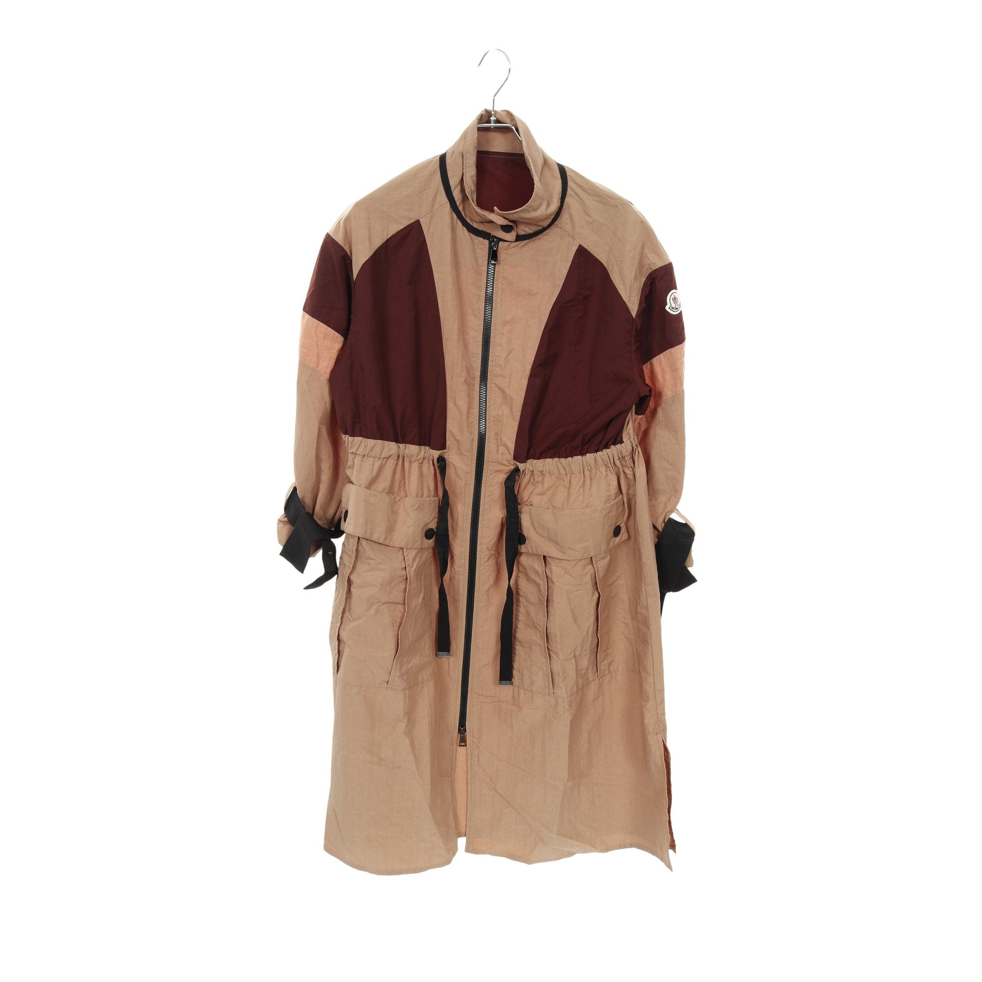 ZINZOLIN コート ナイロン ライトブラウン ボルドー モンクレール アウター MONCLER