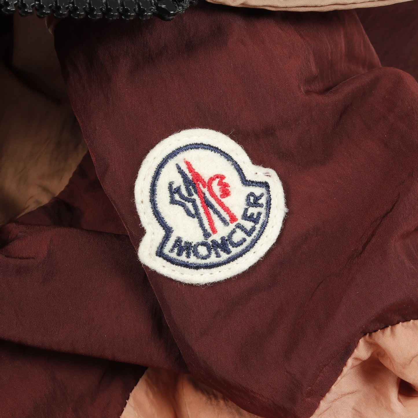 ZINZOLIN コート ナイロン ライトブラウン ボルドー モンクレール アウター MONCLER