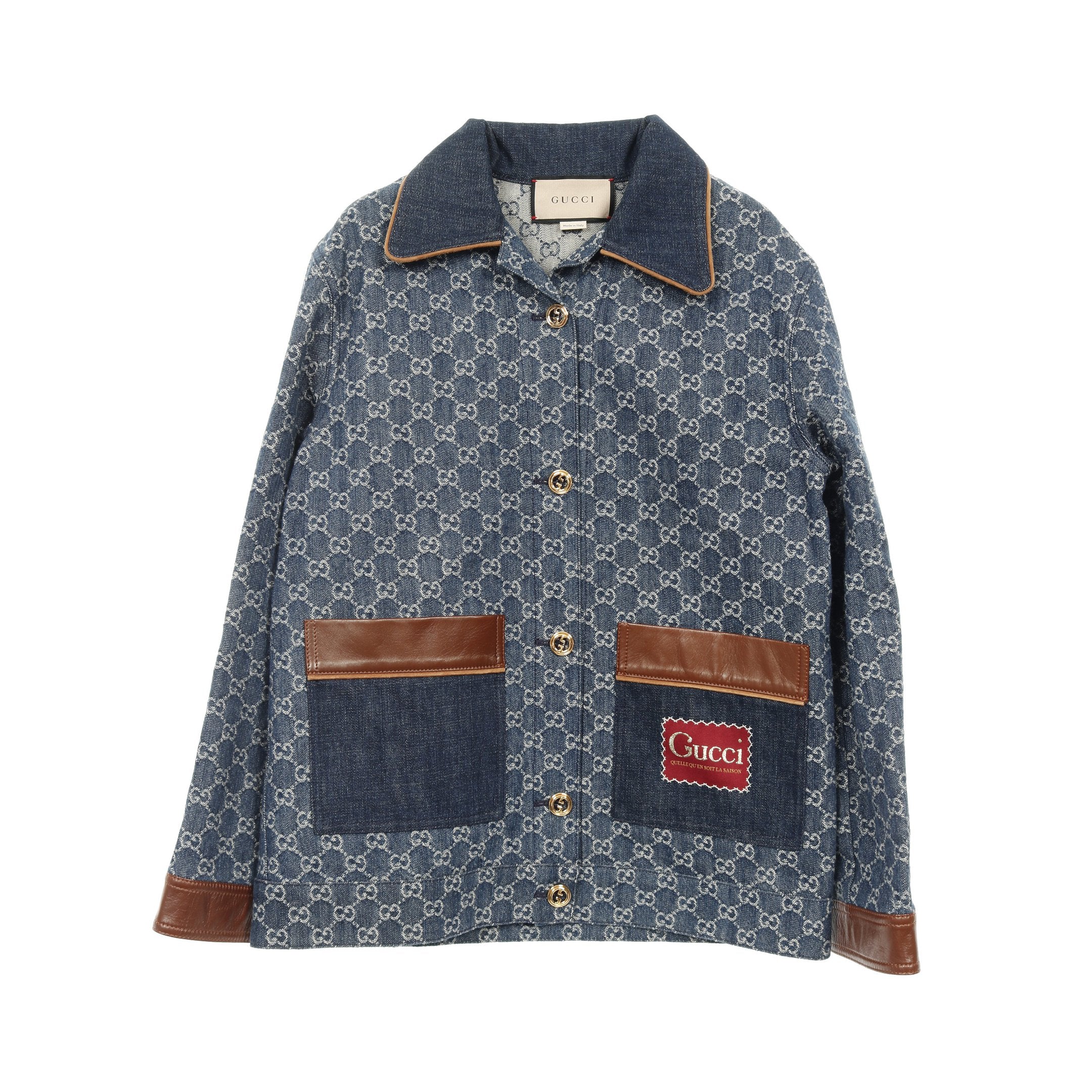 GUCCI GGパターン デニムジャケット