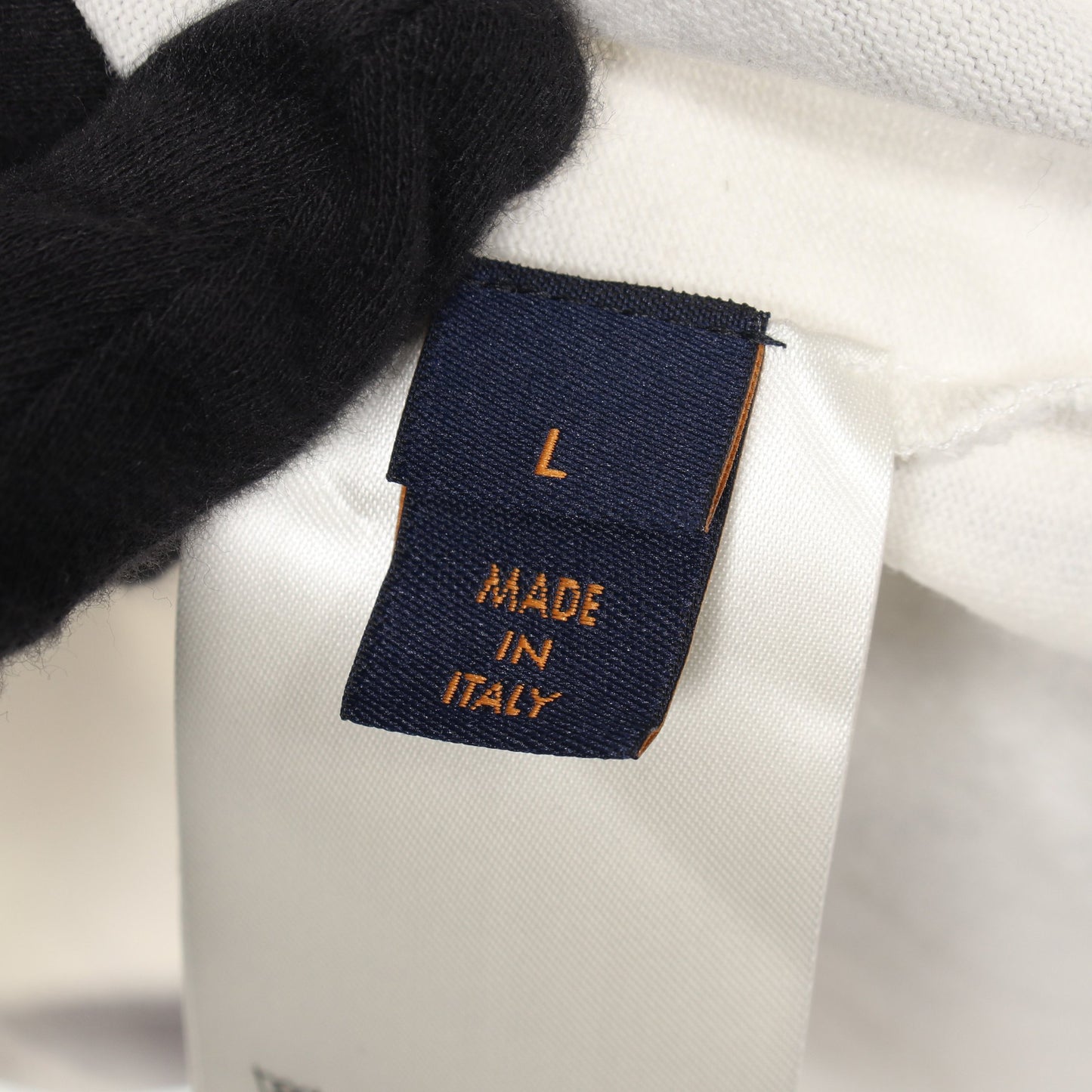 モノグラム シボリ プリンテッド Tシャツ コットン ホワイト グレー ルイヴィトン トップス LOUIS VUITTON