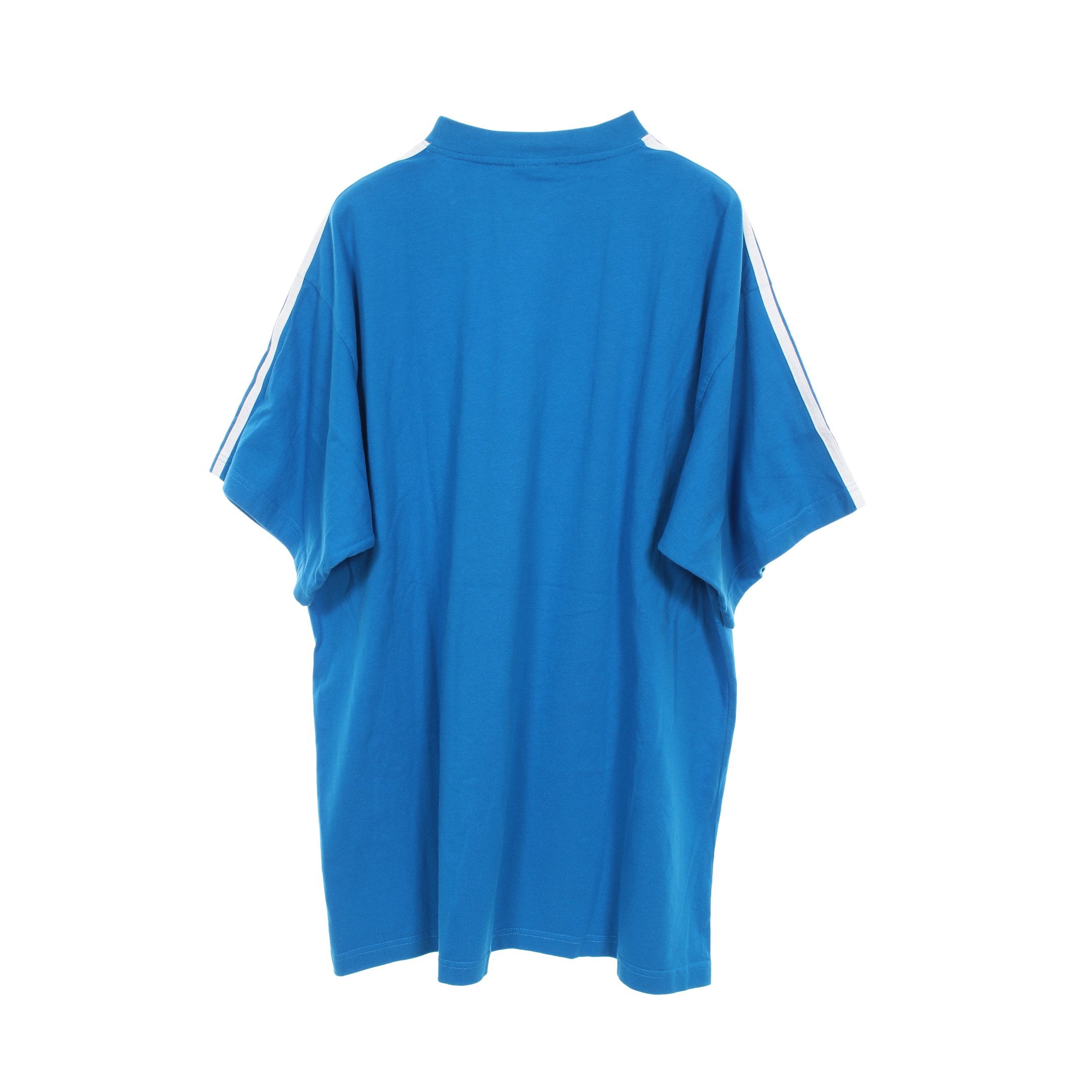 BALENCIAGA × adidas Tシャツ コットン ブルー ホワイト バレンシアガ