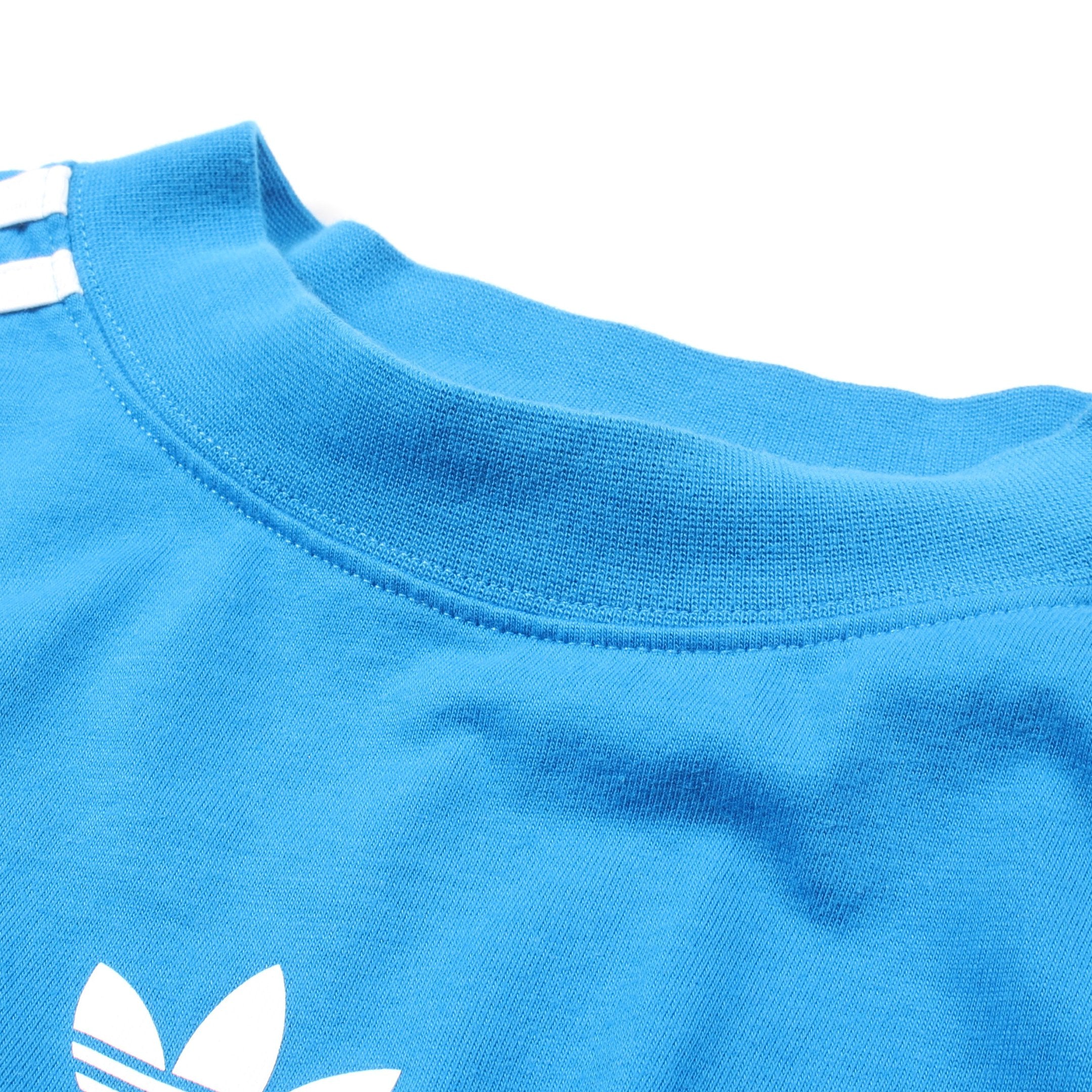 BALENCIAGA × adidas Tシャツ コットン ブルー ホワイト バレンシアガ