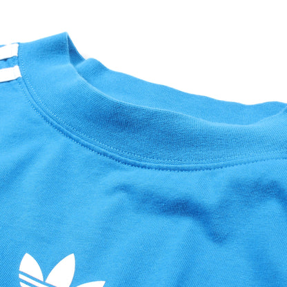 BALENCIAGA × adidas Tシャツ コットン ブルー ホワイト バレンシアガ トップス BALENCIAGA