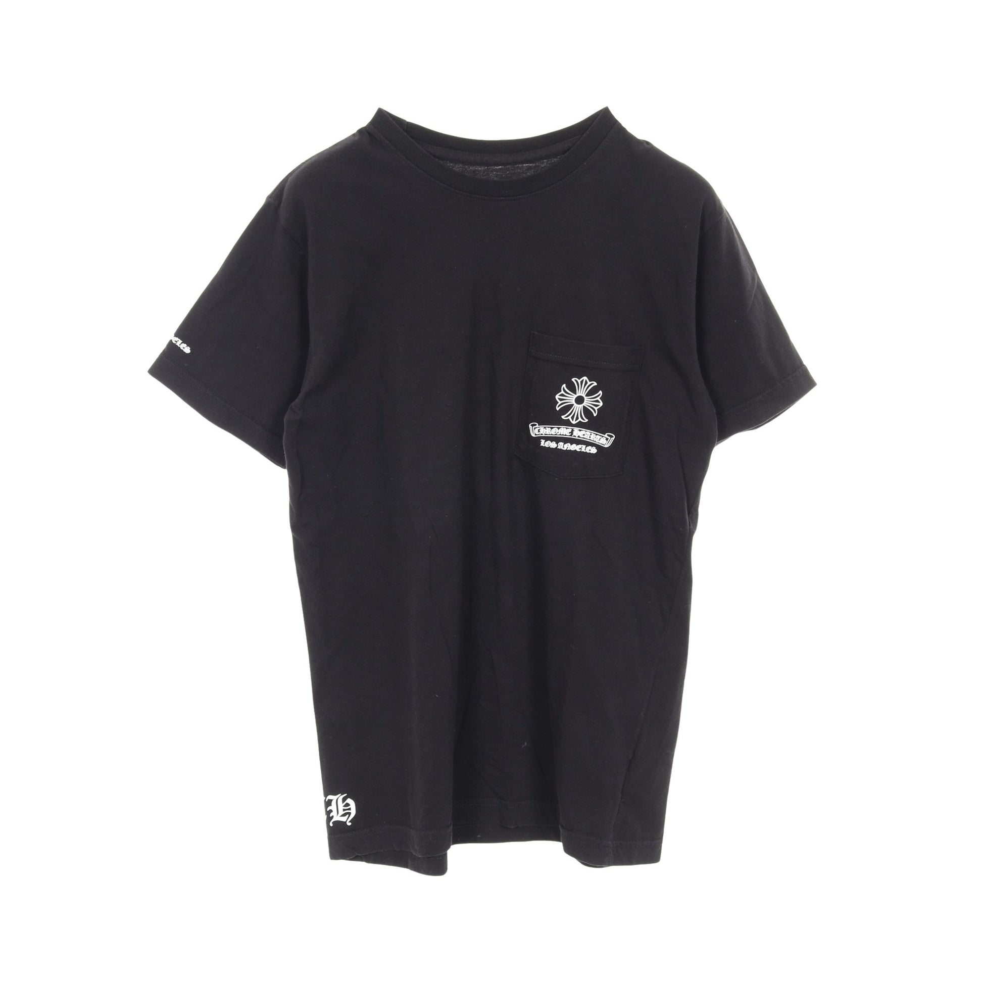 LOS ANGELES CHプラス バックプリント Tシャツ クルーネック 半袖 
