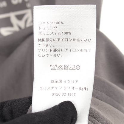 DIOR × TRAVIS SCOTT Tシャツ コットン グレーブラウン マルチカラー ディオール トップス DIOR