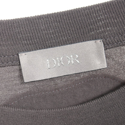 DIOR × TRAVIS SCOTT Tシャツ コットン グレーブラウン マルチカラー ディオール トップス DIOR