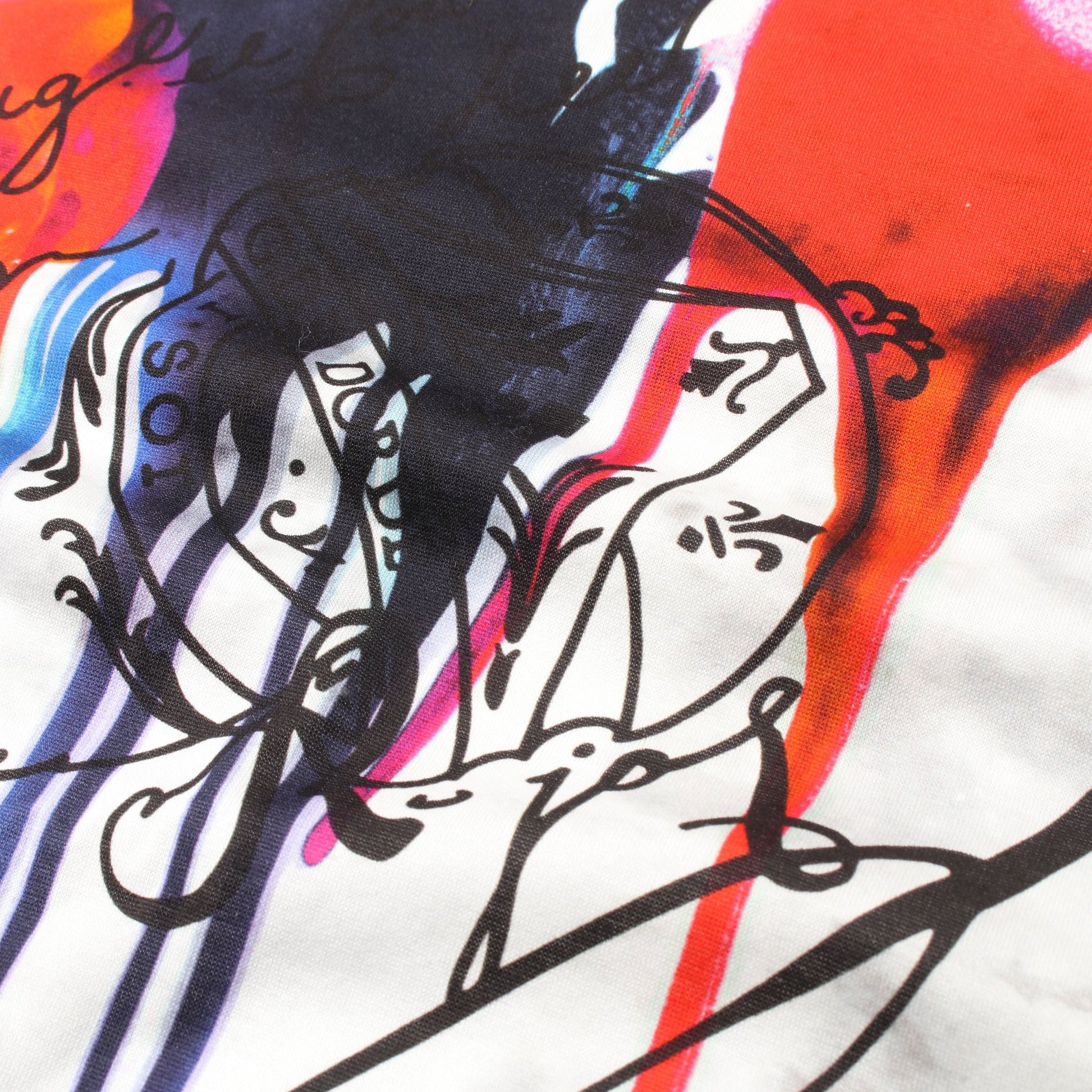 カリグラフィ Tシャツ コットン ホワイト マルチカラー ベルルッティ トップス Berluti