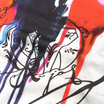 カリグラフィ Tシャツ コットン ホワイト マルチカラー ベルルッティ トップス Berluti