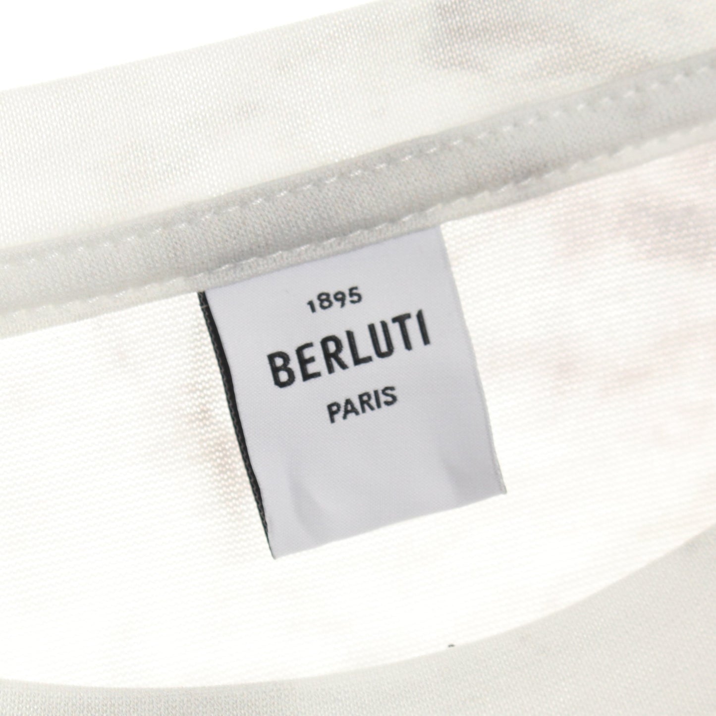 カリグラフィ Tシャツ コットン ホワイト マルチカラー ベルルッティ トップス Berluti