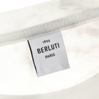 カリグラフィ Tシャツ コットン ホワイト マルチカラー ベルルッティ トップス Berluti