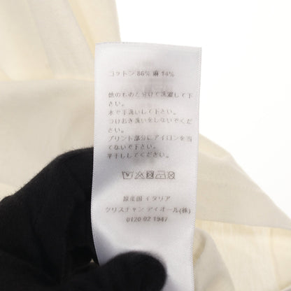 J'ADIOR 8 Tシャツ コットン リネン アイボリー クリスチャンディオール トップス Christian Dior