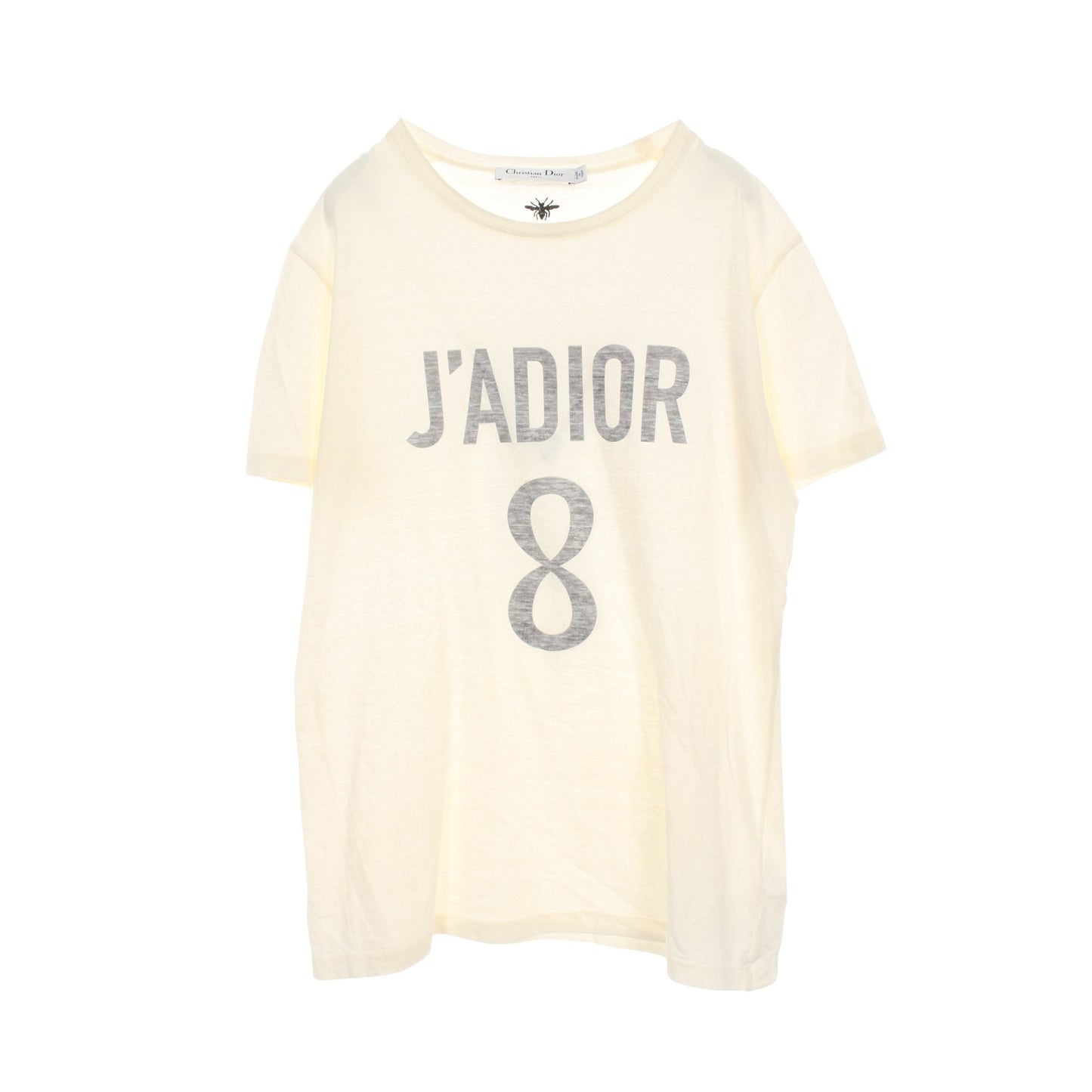 J'ADIOR 8 Tシャツ コットン リネン アイボリー クリスチャンディオール トップス Christian Dior