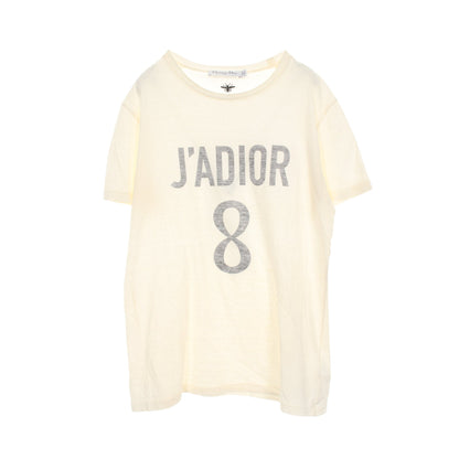 J'ADIOR 8 Tシャツ コットン リネン アイボリー クリスチャンディオール トップス Christian Dior