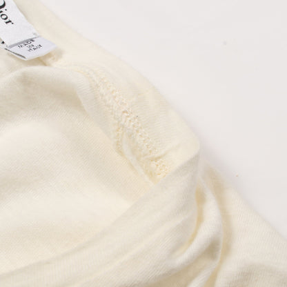 J'ADIOR 8 Tシャツ コットン リネン アイボリー クリスチャンディオール トップス Christian Dior