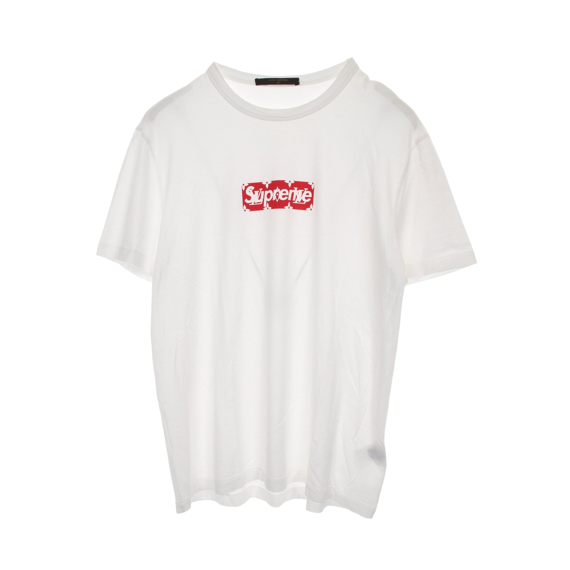 LOUIS VUITTON × Supreme BOX LOGO TEE ボックスロゴ Tシャツ コットン ホワイト ルイヴィトン トップス LOUIS VUITTON
