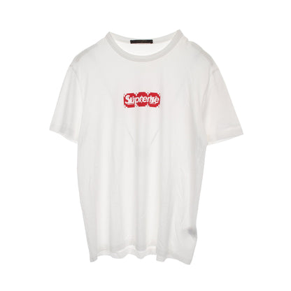 LOUIS VUITTON × Supreme BOX LOGO TEE ボックスロゴ Tシャツ コットン ホワイト ルイヴィトン トップス LOUIS VUITTON