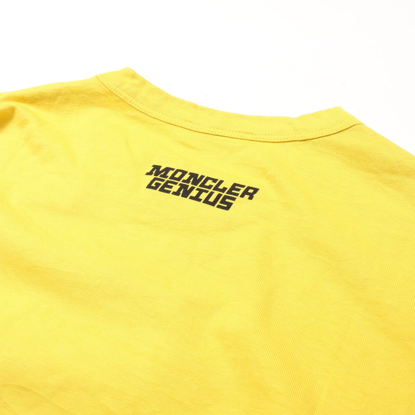 LOS ANGELES Tシャツ クルーネック コットン イエロー モンクレール トップス MONCLER