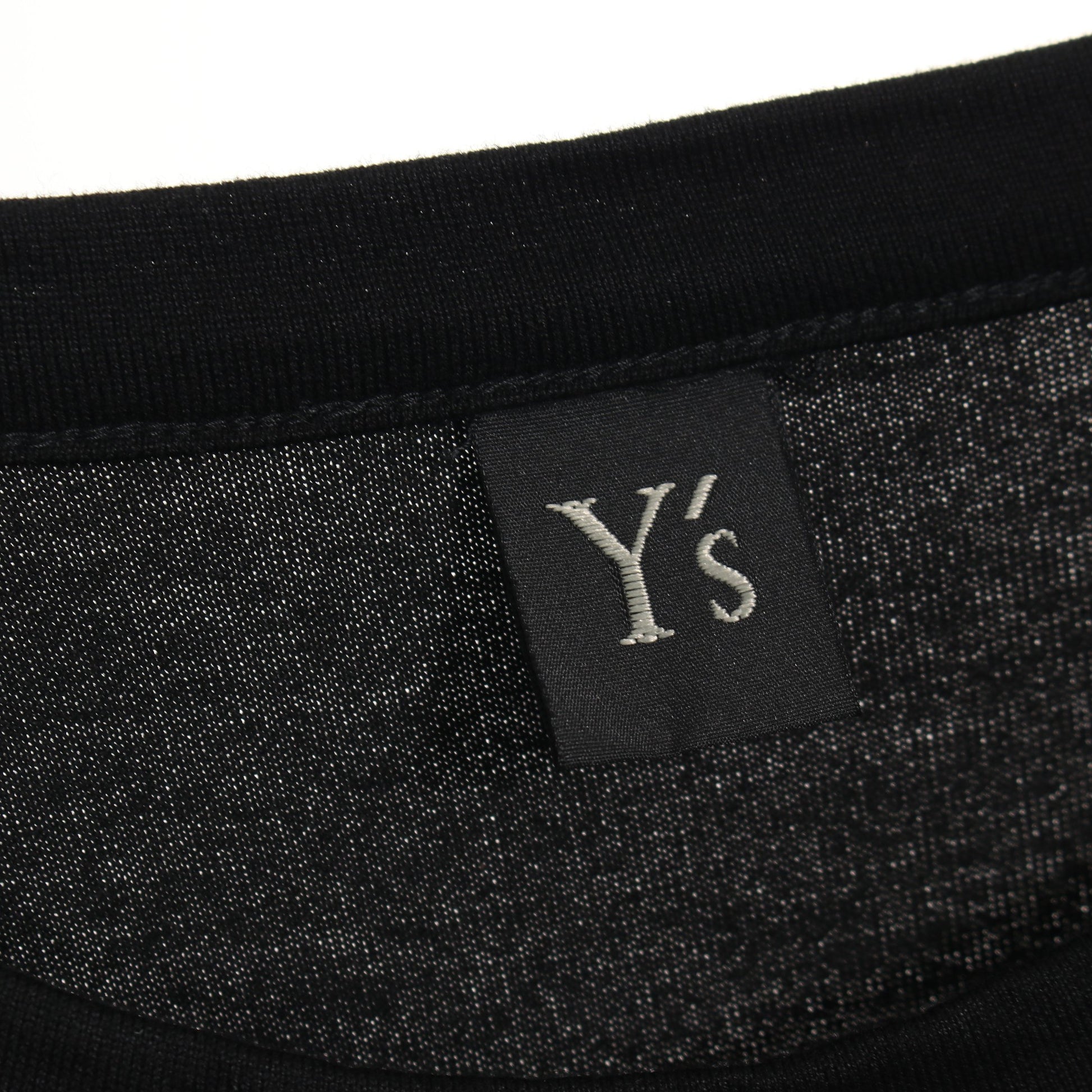Tシャツ コットン ブラック 24SS ワイズ トップス Y's