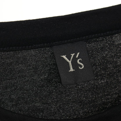 Tシャツ コットン ブラック 24SS ワイズ トップス Y's
