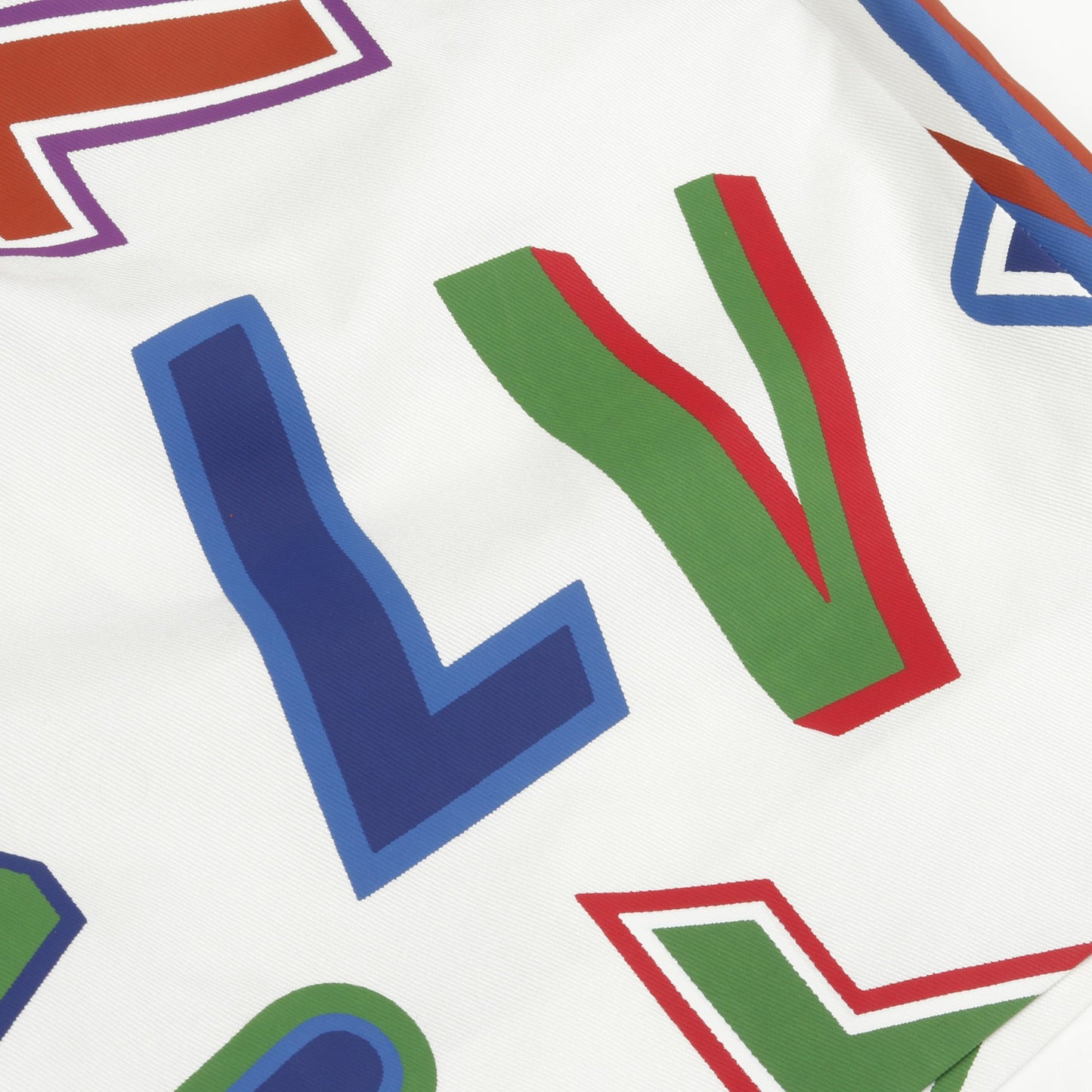 LOUIS VUITTON × NBA グラフィックロゴ ショートパンツ イージーパンツ コットン ホワイト マルチカラー ルイヴィトン ボトムス LOUIS VUITTON