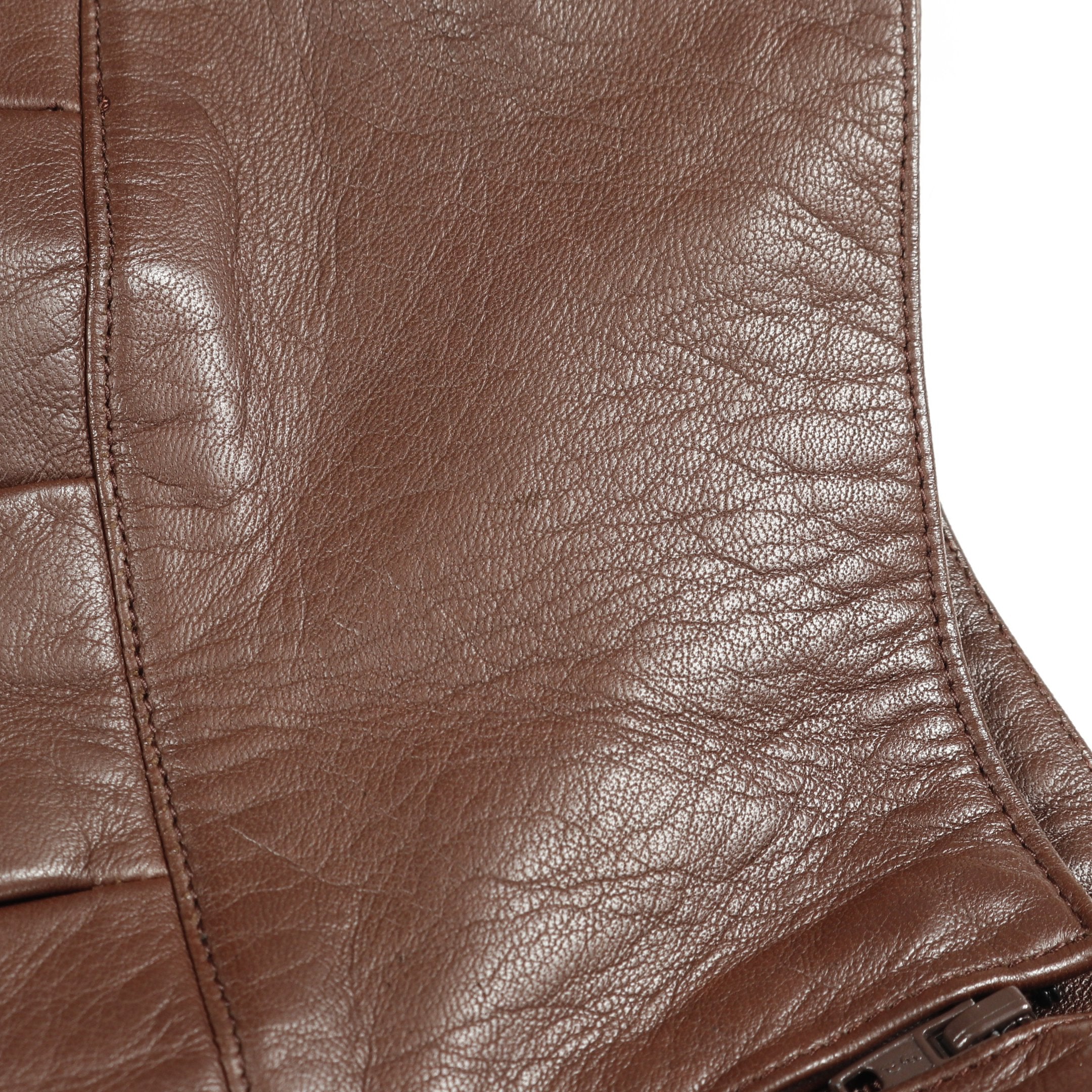 スカート レザー ブラウン 01A シャネル – RECLO