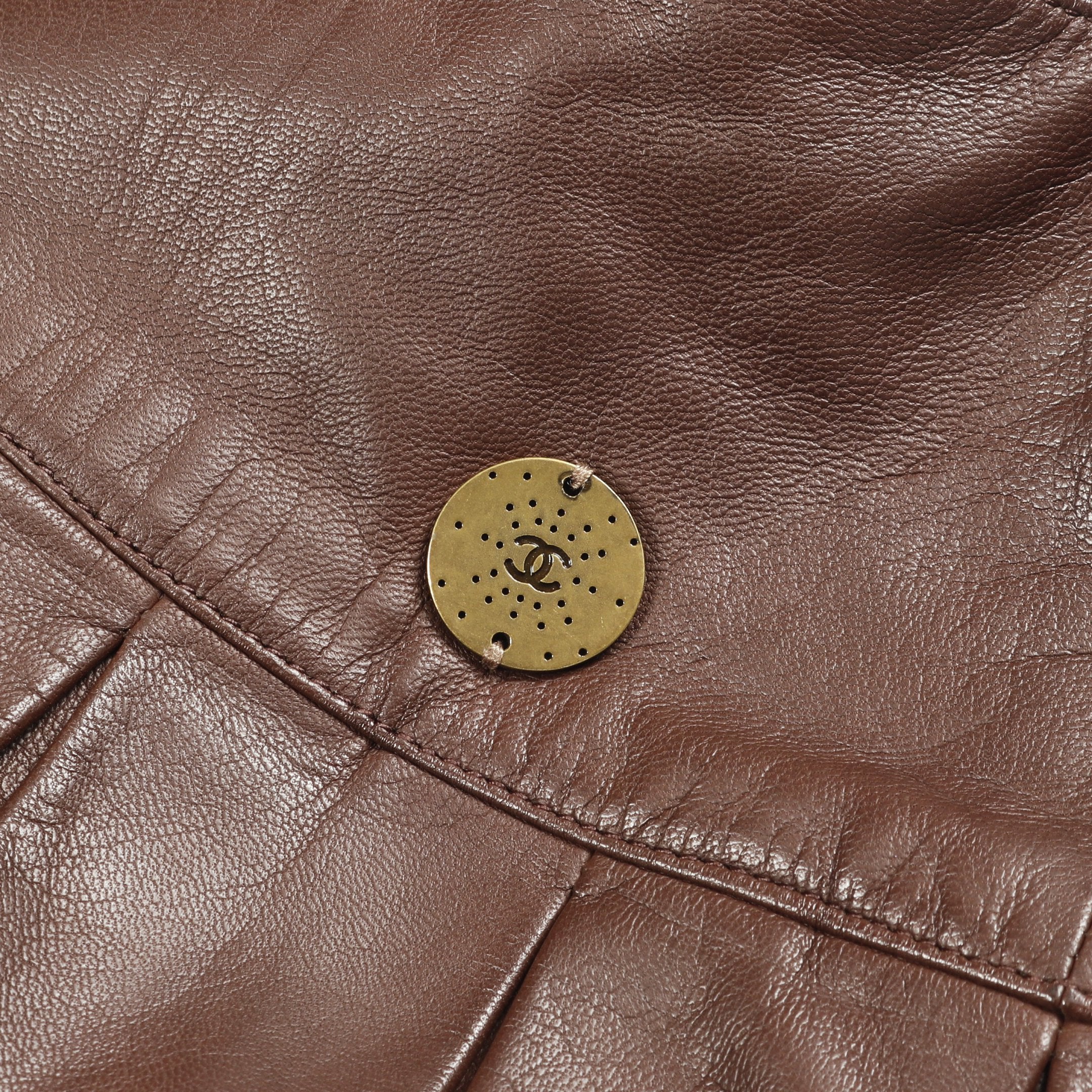 スカート レザー ブラウン 01A シャネル – RECLO