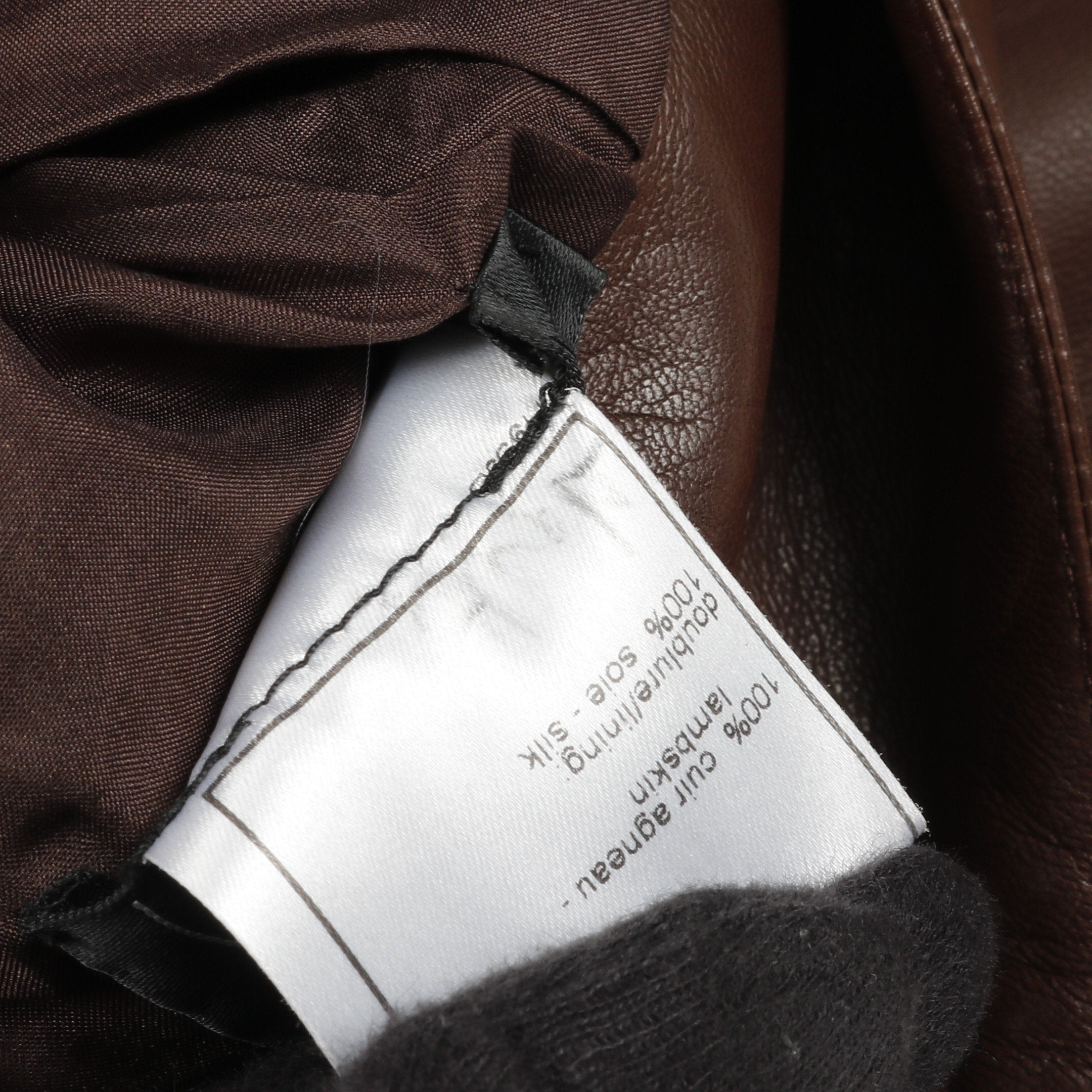 スカート レザー ブラウン 01A シャネル – RECLO