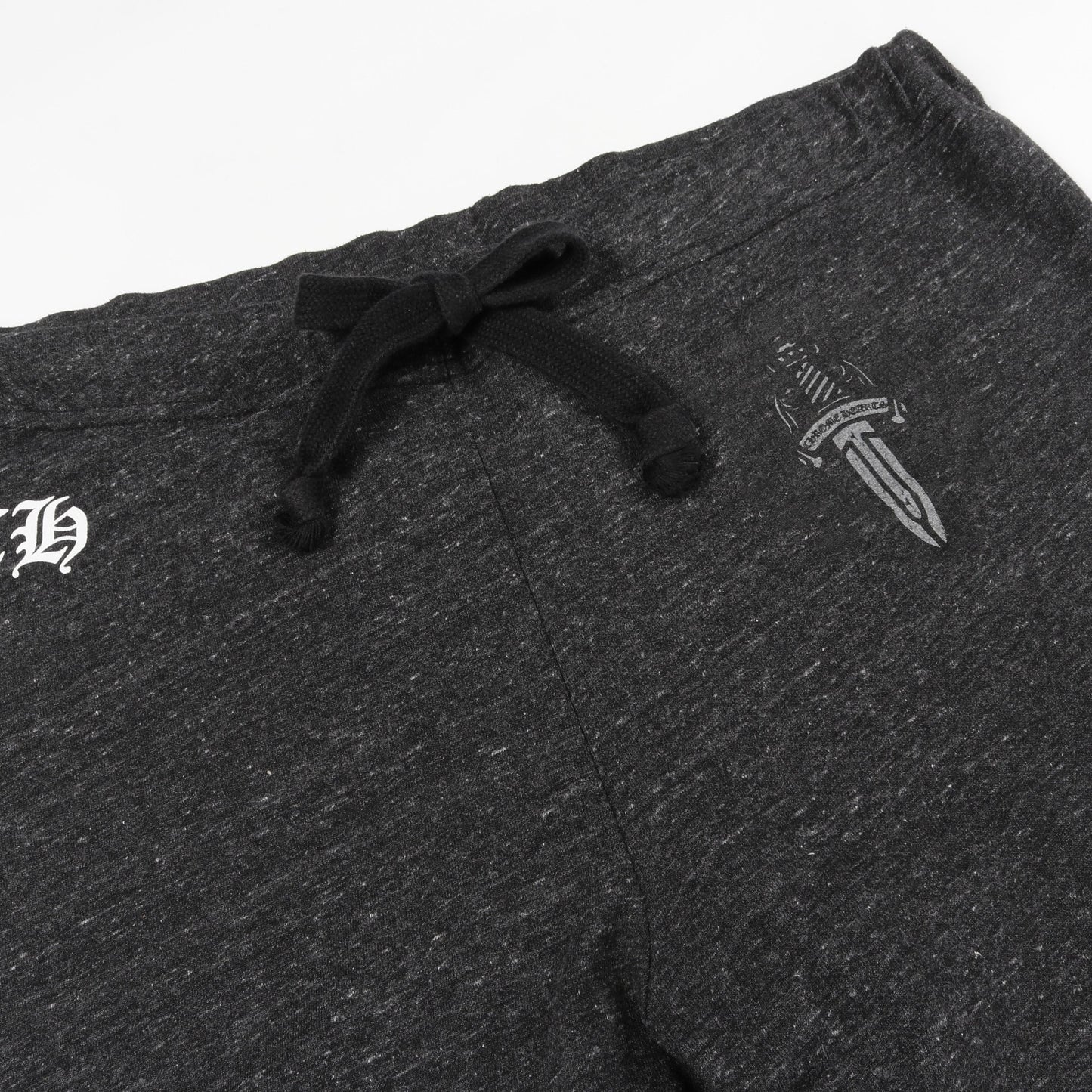 ダガープリント スウェットパンツ コットン ダークグレー クロムハーツ ボトムス Chrome Hearts