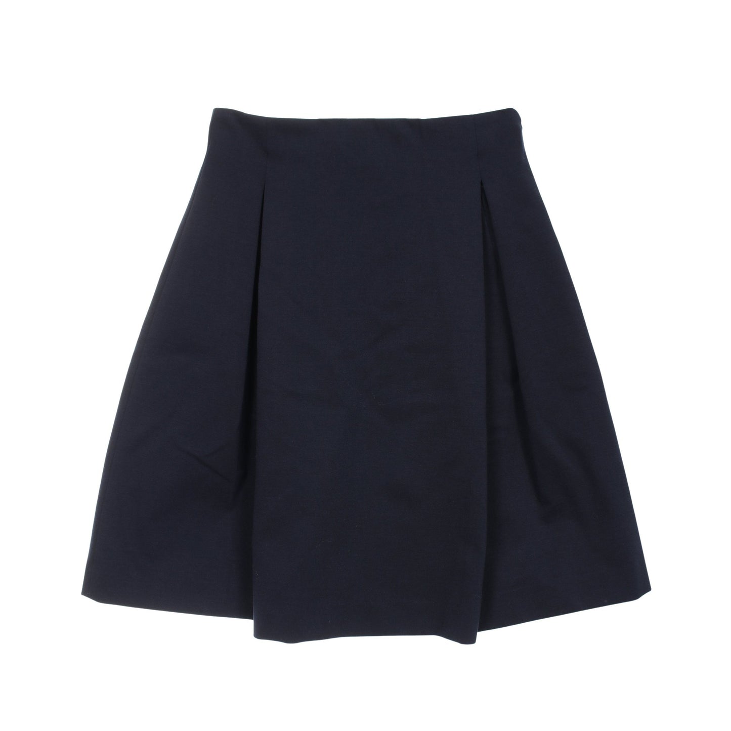 スカート レーヨン ナイロン ネイビー ジルサンダー ボトムス JIL SANDER