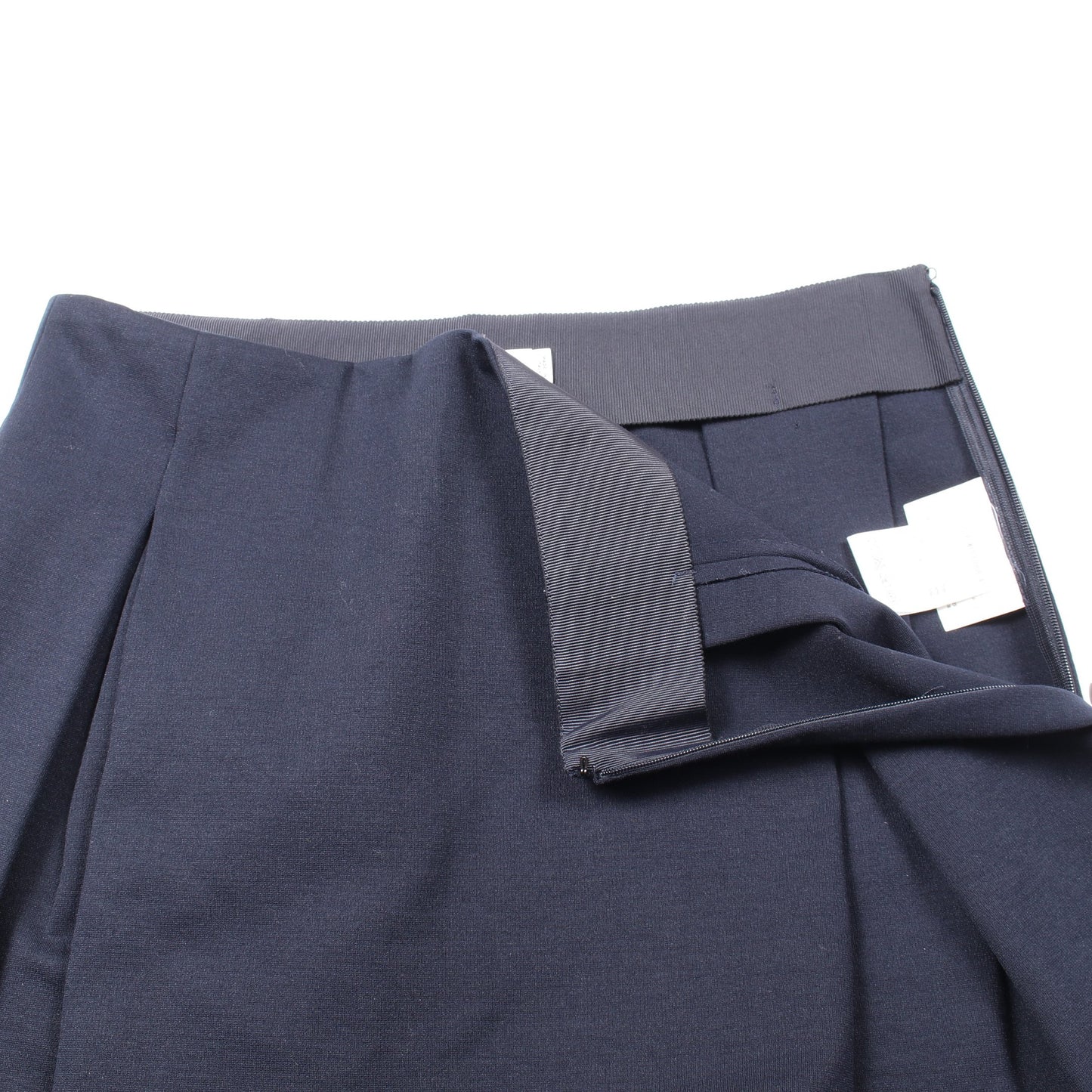 スカート レーヨン ナイロン ネイビー ジルサンダー ボトムス JIL SANDER