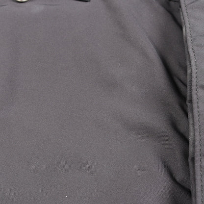 クロスボールボタン パンツ ナイロン レザー ブラック ボタンフライ クロムハーツ ボトムス Chrome Hearts