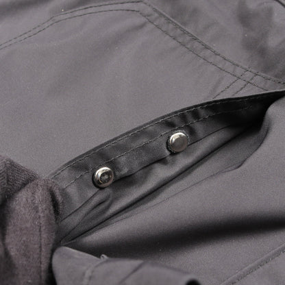 クロスボールボタン パンツ ナイロン レザー ブラック ボタンフライ クロムハーツ ボトムス Chrome Hearts