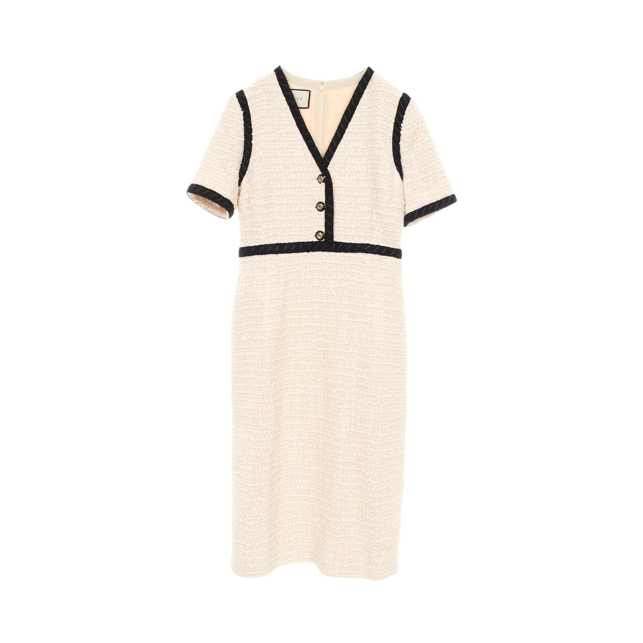 グッチ/ワンピース/ツイード/インタロッキング