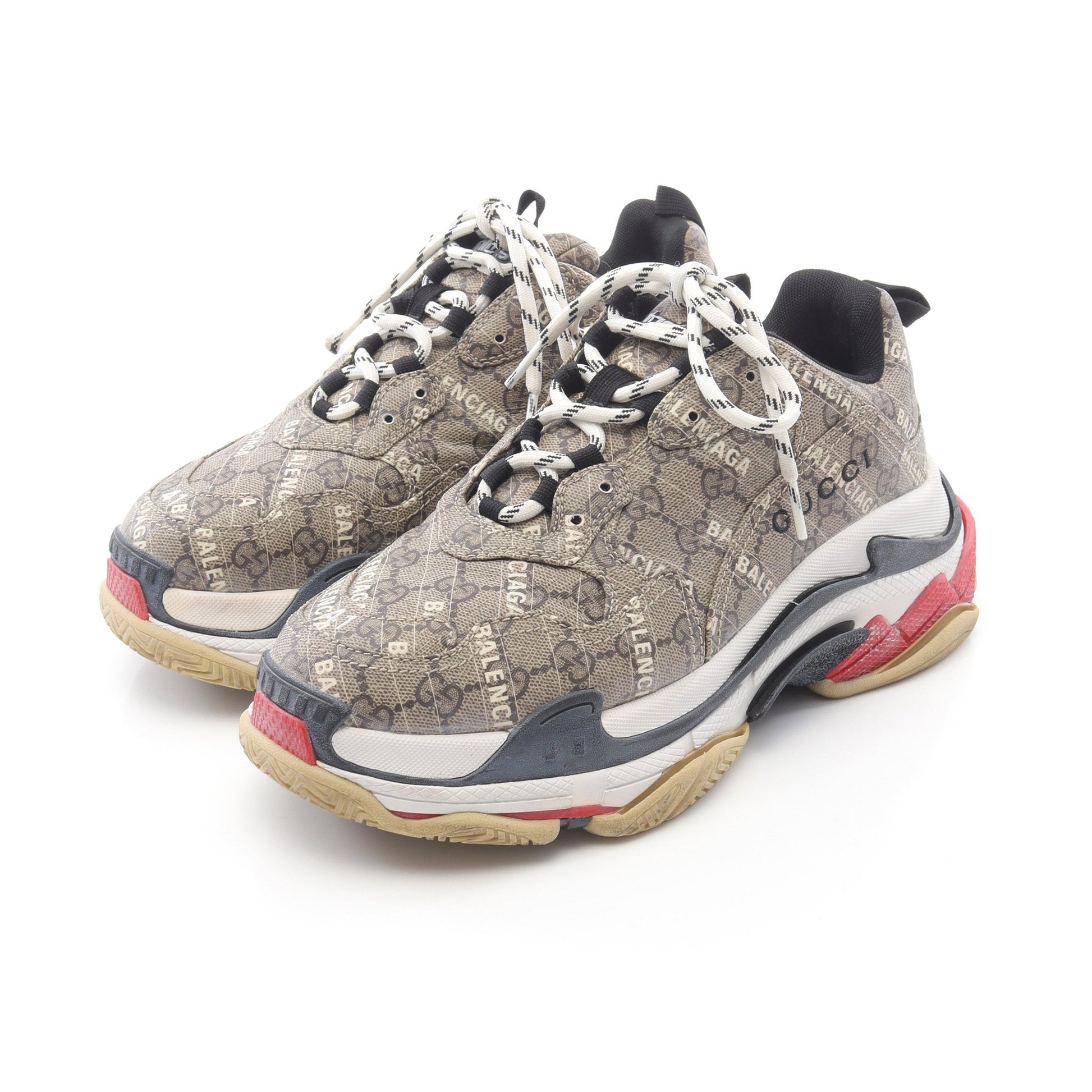GUCCI × BALENCIAGA ザ ハッカー プロジェクト TRIPLE S トリプルS GG  