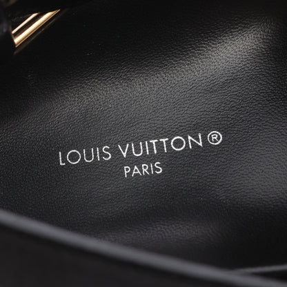 パセオライン サンダル レザー ボア ブラック ベージュ ルイヴィトン シューズ LOUIS VUITTON