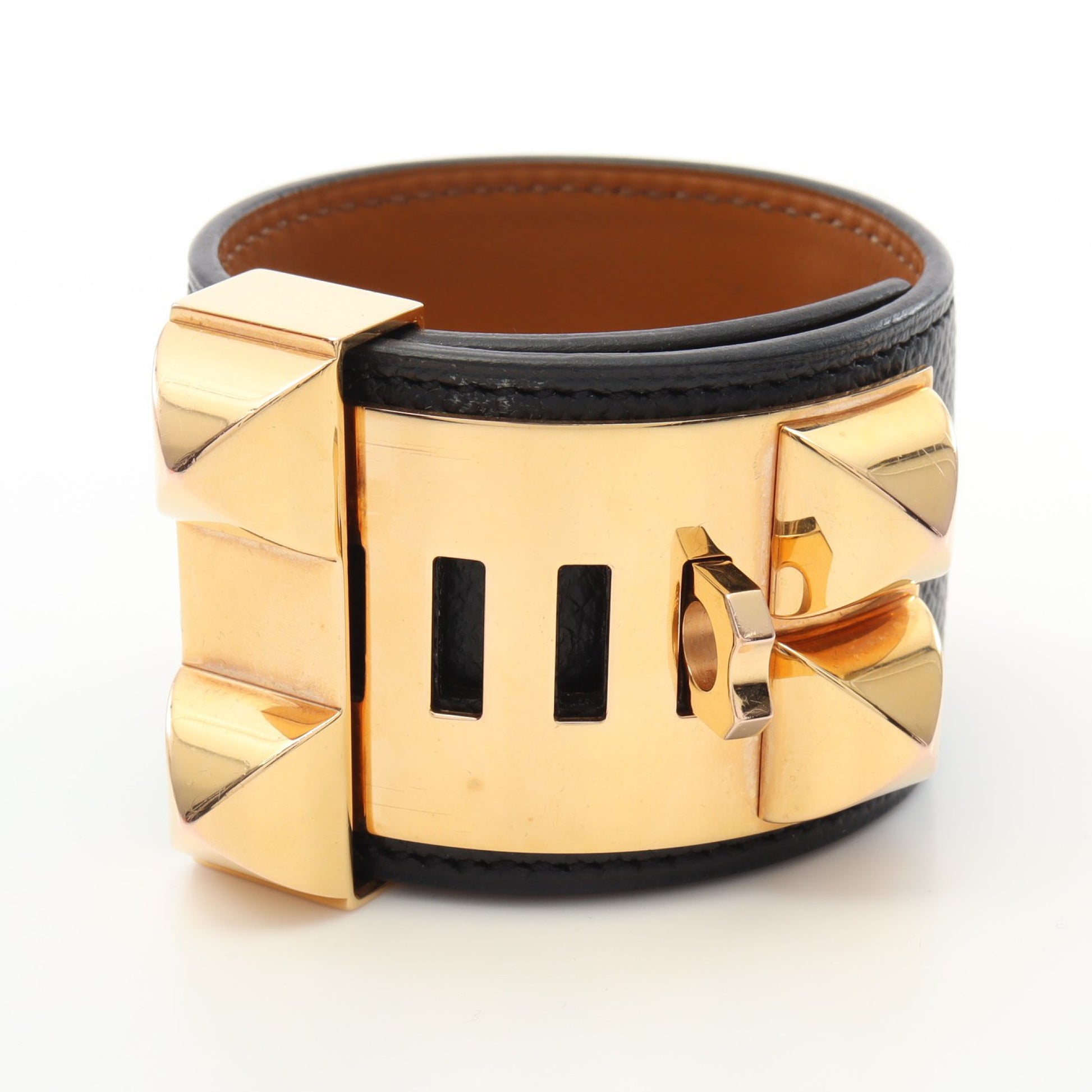 コリエドシアン ブレスレット バングル ヴォーエプソン ブラック X刻印 エルメス アクセサリー HERMES
