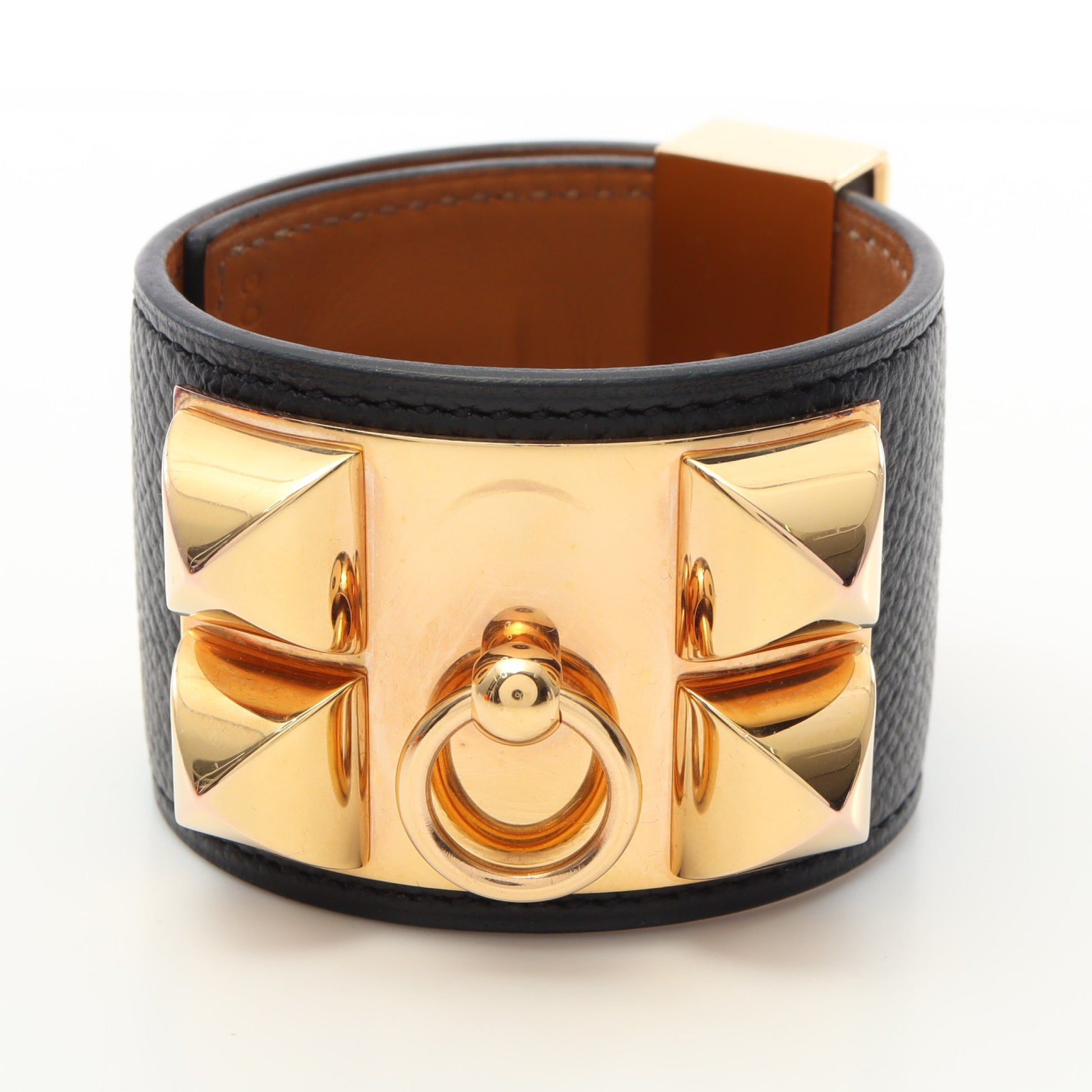 コリエドシアン ブレスレット バングル ヴォーエプソン ブラック X刻印 エルメス アクセサリー HERMES