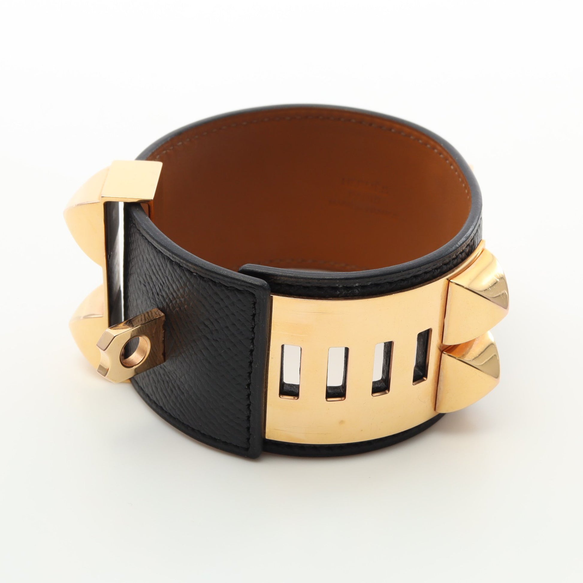 コリエドシアン ブレスレット バングル ヴォーエプソン ブラック X刻印 エルメス アクセサリー HERMES