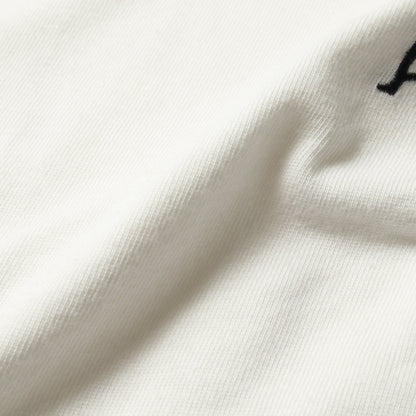 Dior HOMME × RAYMOND PETTIBON Tシャツ クルーネック ロゴ刺繍 コットン ホワイト ディオールオム トップス Dior HOMME