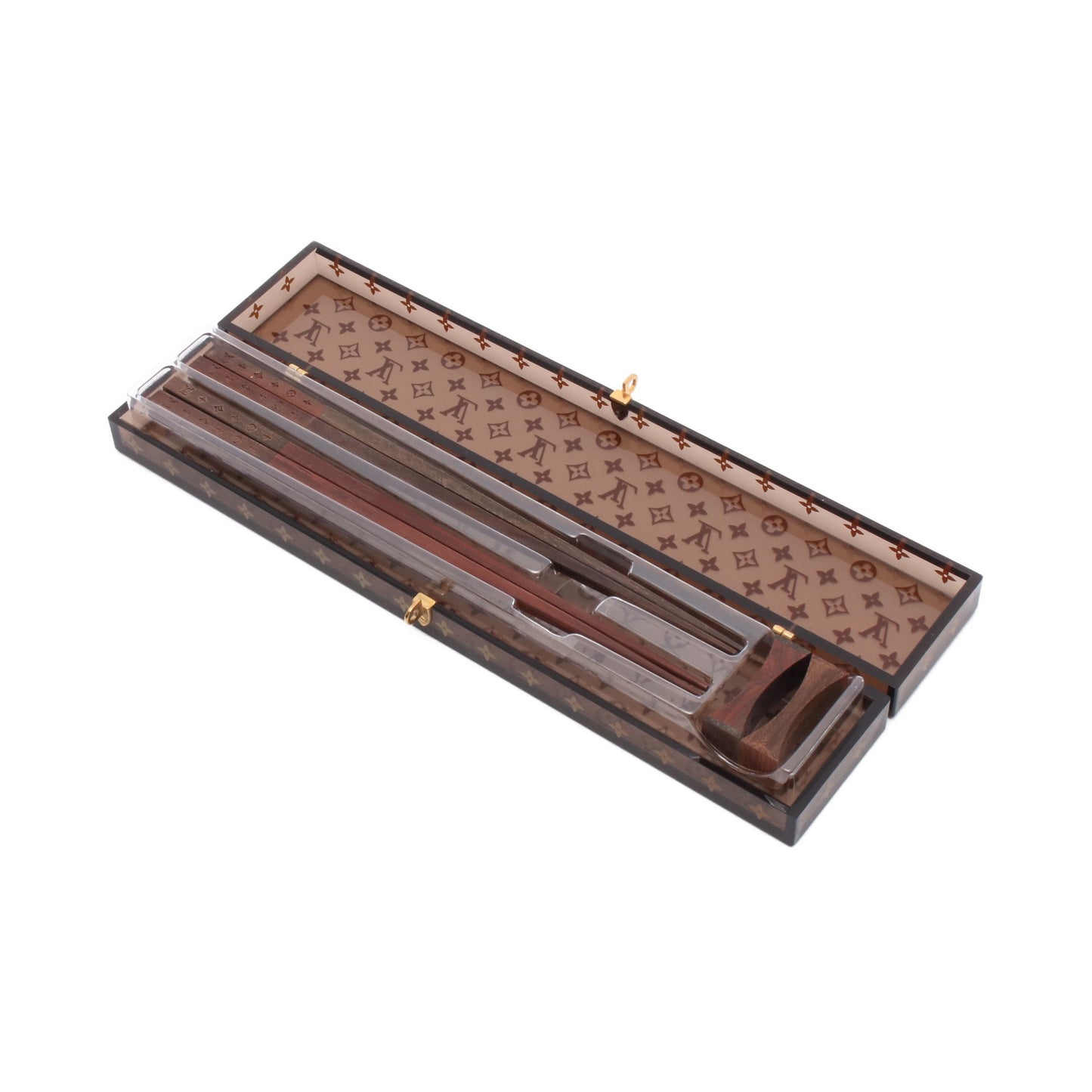 バケットチョップスティック 箸 箸置き 小物 天然木 ブラウン ルイヴィトン 財布・小物 LOUIS VUITTON