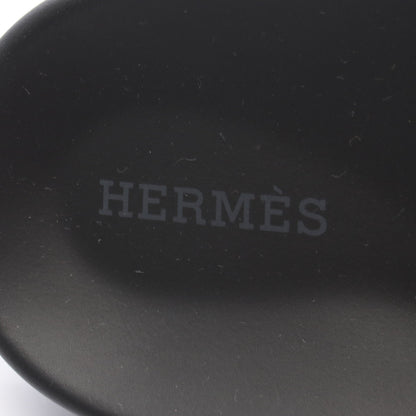 シプレ スライドサンダル レザー ブラウン ブラック エルメス シューズ HERMES