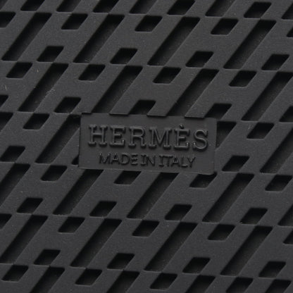シプレ スライドサンダル レザー ブラウン ブラック エルメス シューズ HERMES