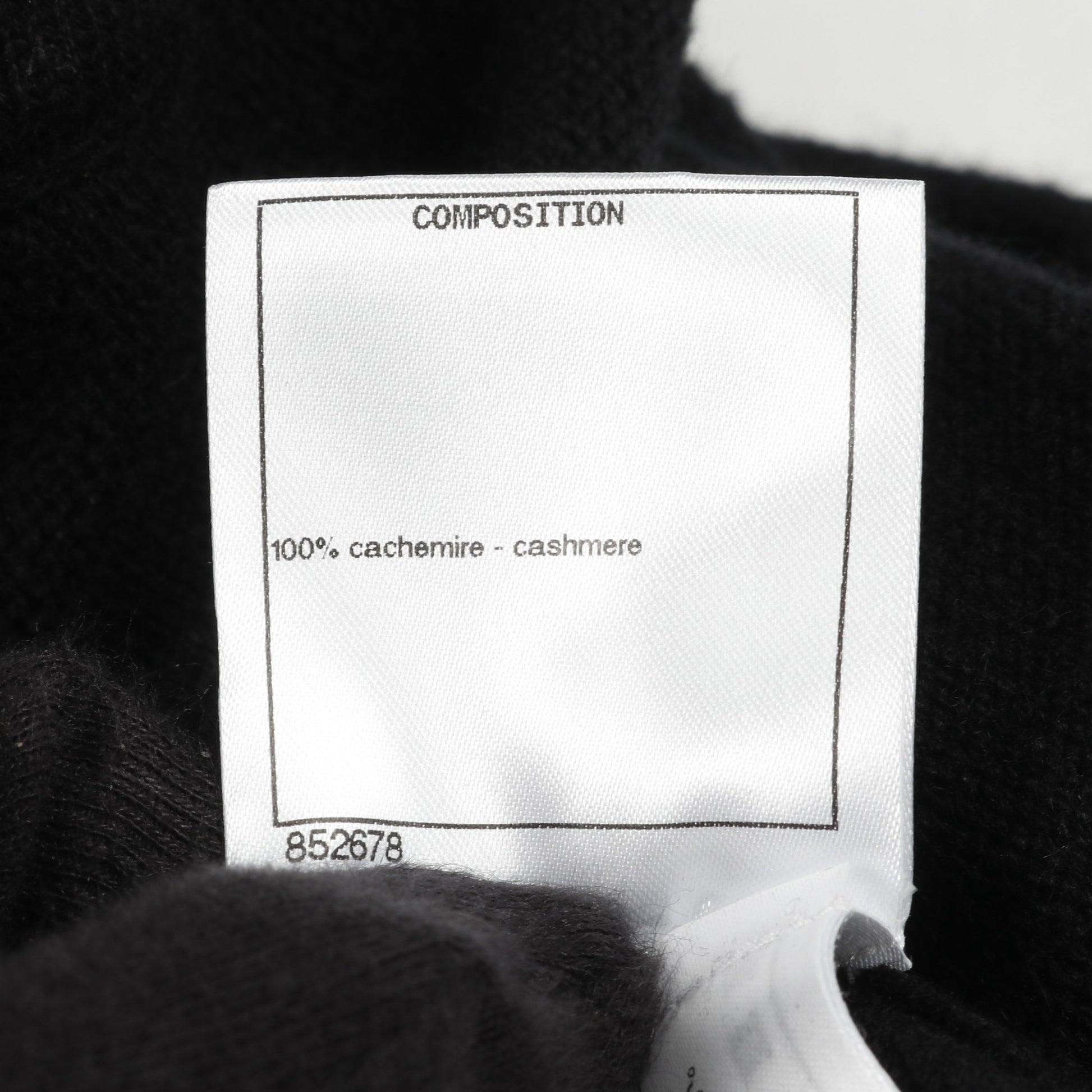 アイコンボタン ロング カーディガン カシミヤ ブラック シャネル トップス CHANEL