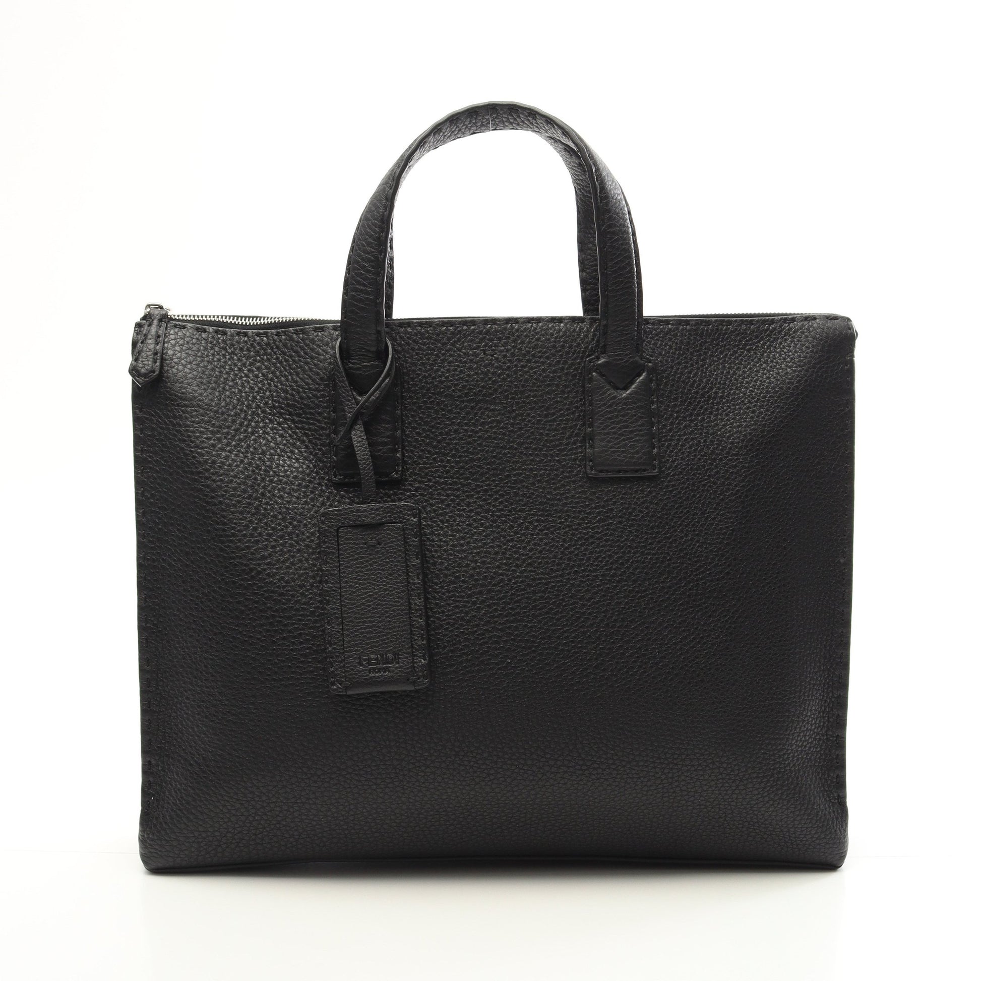 セレリア ハンドバッグ トートバッグ レザー ブラック フェンディ バッグ FENDI
