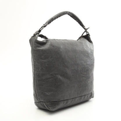 ザ デイ エディターズバッグ ワンショルダーバッグ レザー グレー バレンシアガ バッグ BALENCIAGA