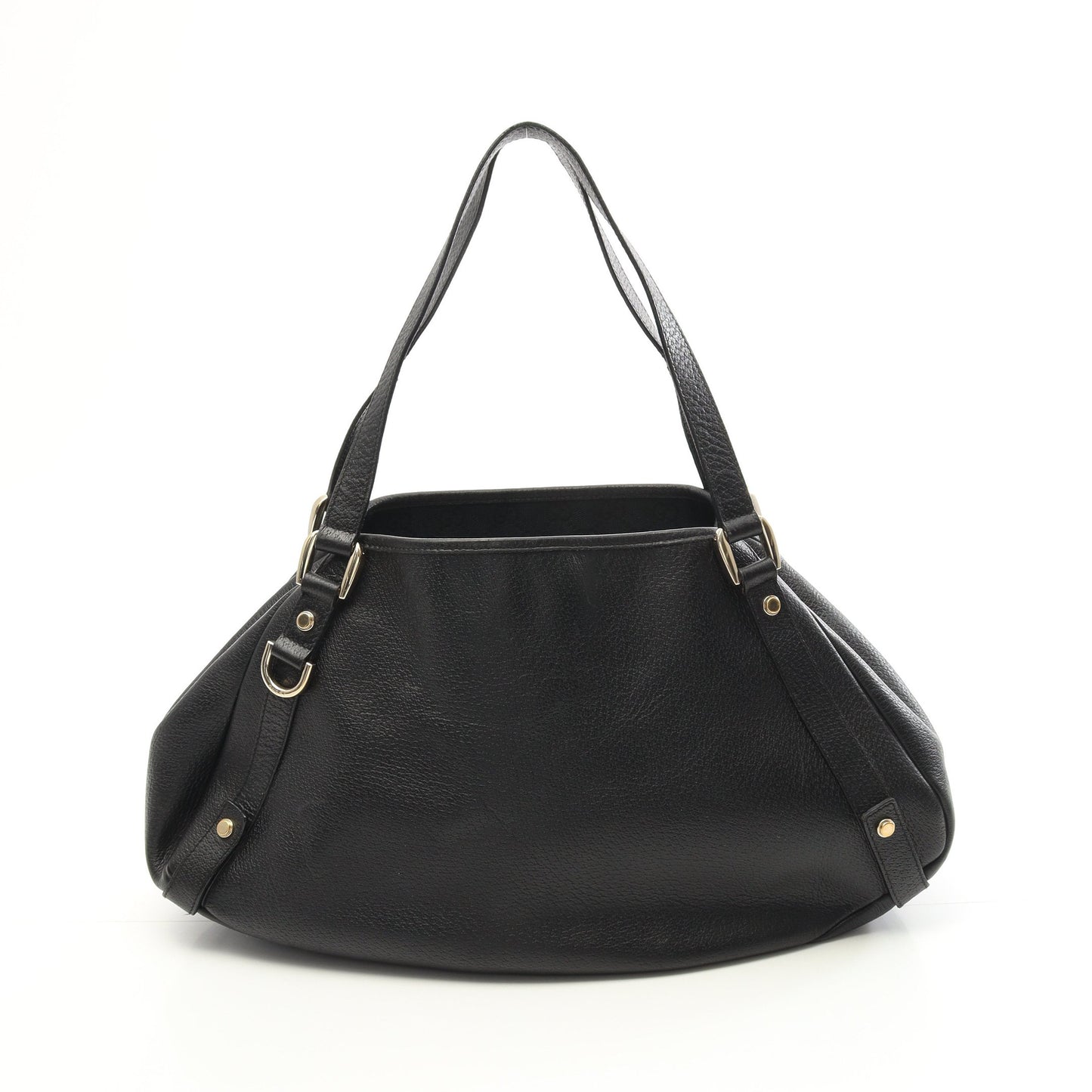 アビー ショルダーバッグ レザー ブラック グッチ バッグ GUCCI